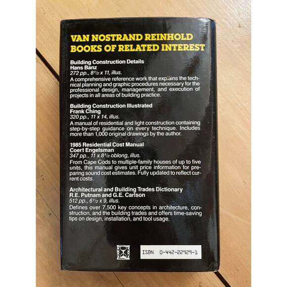 Basic Building Data by Don Graf 3rd Edition. H/C Dust Jacket. 1985 - Picture 4 of 4